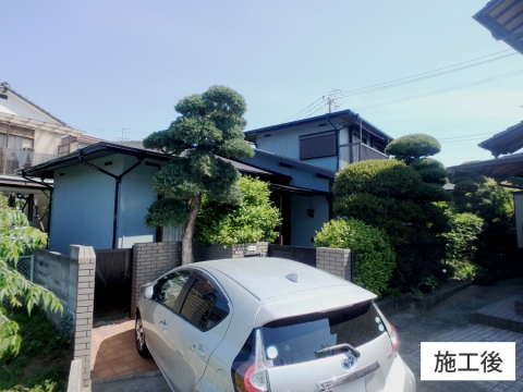 熊本市東区（K様邸）　屋根コロニアル葺き替え及び外壁塗装