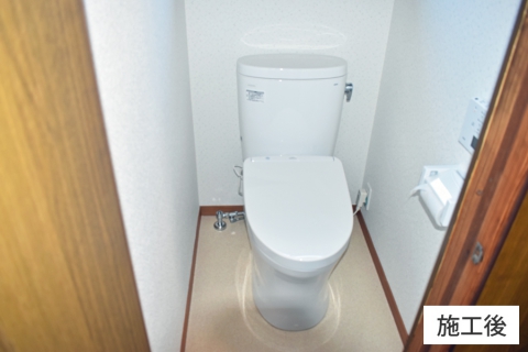 熊本市中央区（Ｆ様邸）改修工事その④トイレ工事