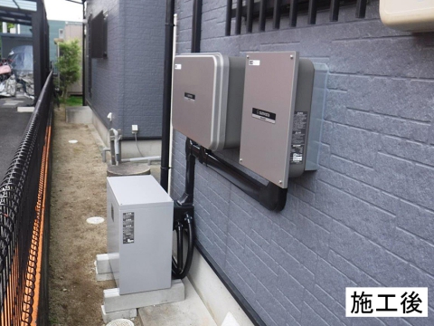 熊本市南区（Ｎ様邸）蓄電池設置工事