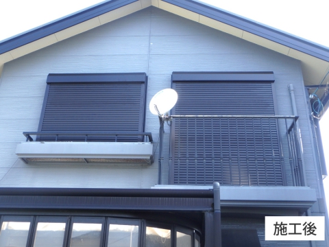 熊本市中央区（Ｎ様邸）耐風シャッター取付