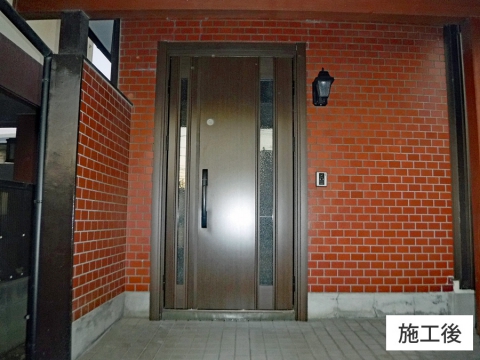 熊本市東区（Ｔ様邸）　玄関ドアリフォーム