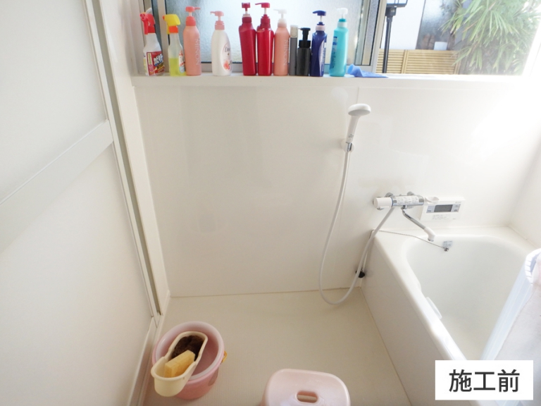 浴室に洗面器置台と鏡を取付（熊本市南区Ｔ様邸）熊本蓮台寺店｜MADO